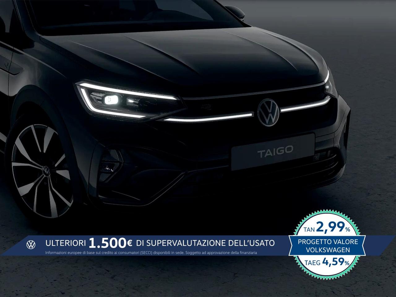 Volkswagen Taigo 1.0 tsi r-line plus 115cv