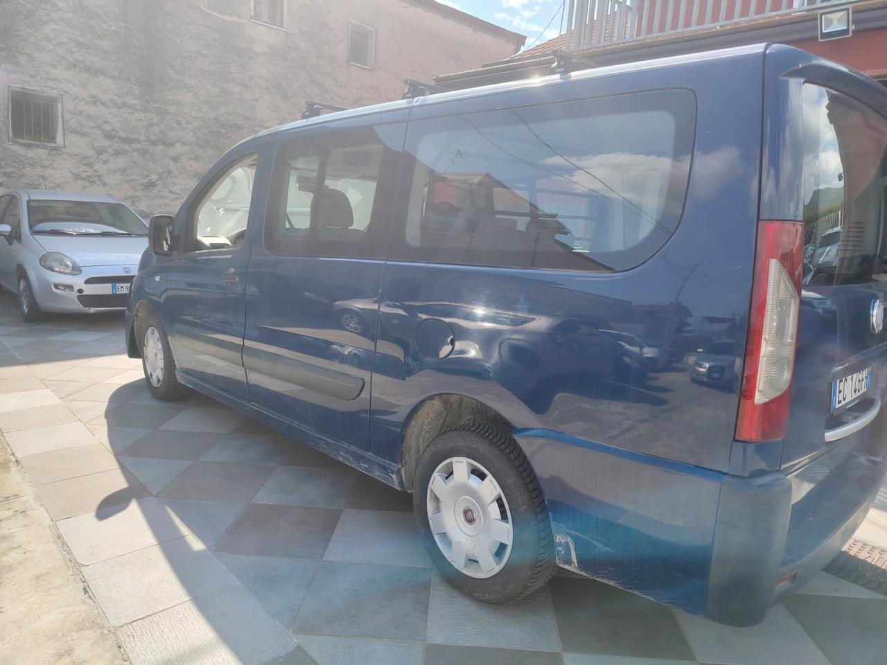 FIAT SCUDO 6 POSTI PIU AMPIO BAGAGLIAIO