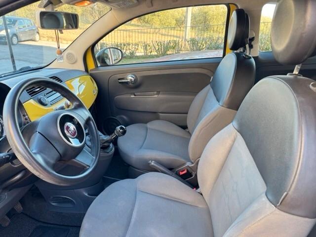 Fiat 500 1.2 Pop GIALLA ICONICA