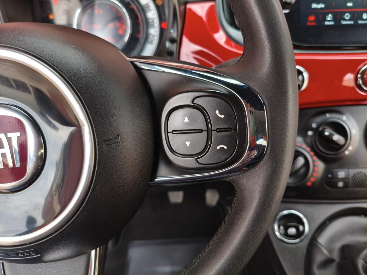 Fiat 500 1.0 Hybrid Red