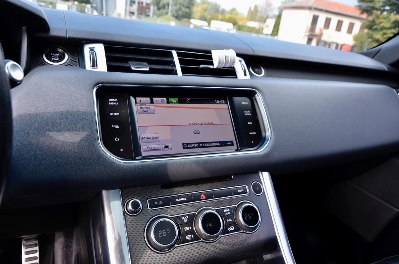 LAND ROVER RANGE ROVER SPORT 3.0 TDV6 HSE DYNAMIC 249cv AUTO, UFF ITALIANA, TETTO, BICOLOR, XENO, 22", NAVI, RETROCAMERA, PERMUTE