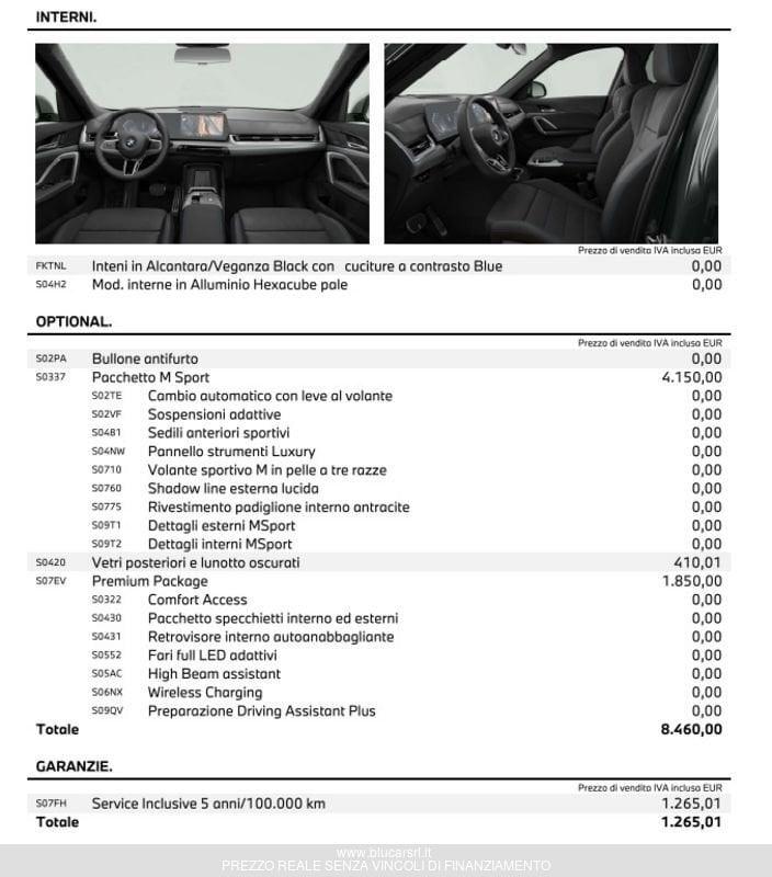 BMW X1 sDrive 18d MSport DCT