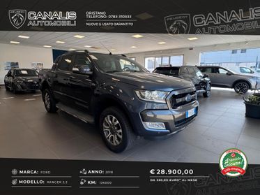Ford Ranger 2.2 TDCi aut. DC Wildtrak *GANCIO TRAINO*