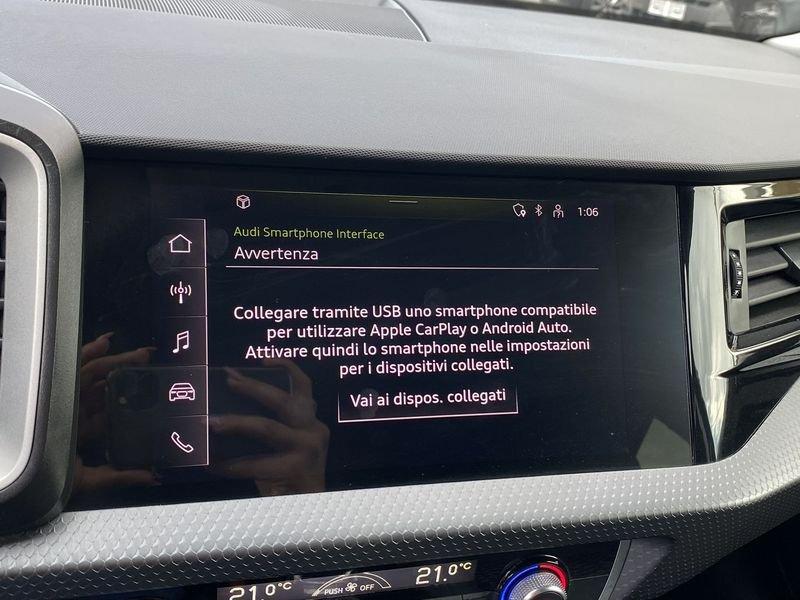 Audi A1 Sportback Admired 1.0 TFSI 95CV s-tronic 25