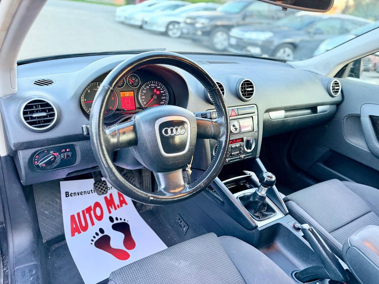 Audi A3 2.0 16V TDI SPORTBACK GARANZIA 12 mesi ! ! !