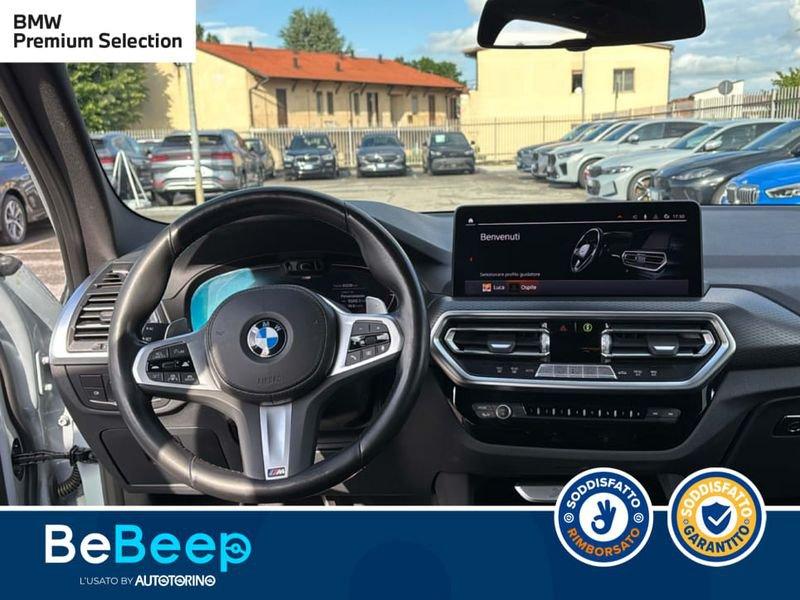 BMW X3 XDRIVE20D MHEV 48V MSPORT AUTO