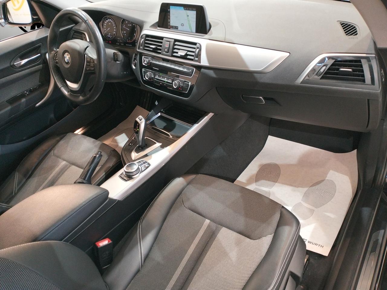 BMW 118 d Urban 3p auto *TAGLIANDI CASA MADRE*