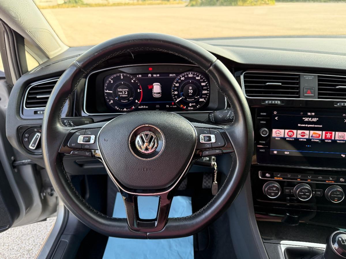 VOLKSWAGEN - Golf 7.5 2.0 Tdi HIGHLINE 150 C.V. CAMBIO MANUALE