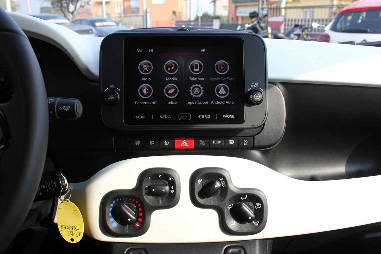 Fiat Panda 1.0 FireFly S&S Hybrid Pandina - Sensori posteriori - apple CarPlay & Android auto