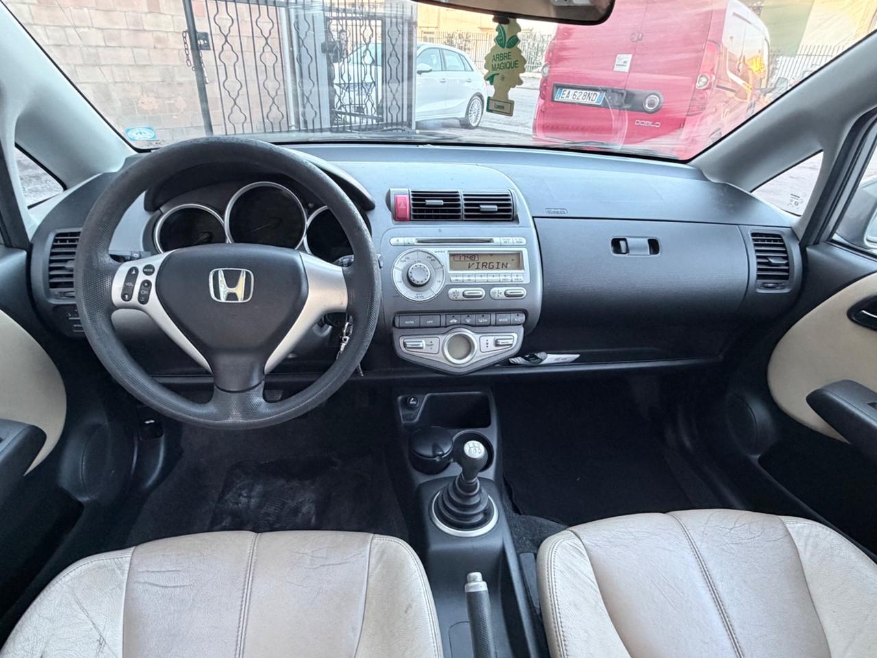 Honda Jazz 1.4 i-DSi 83CV 5p. PELLE TABACCO