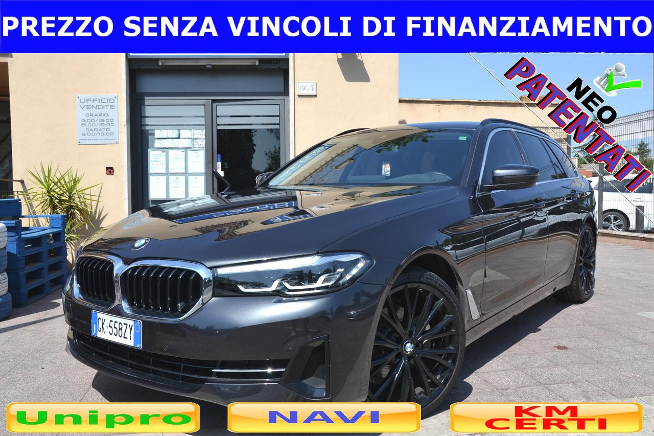 Bmw 520 2.0D 190CV SW HYBRID-DIESEL **UNIPRO**FATTURABILE*