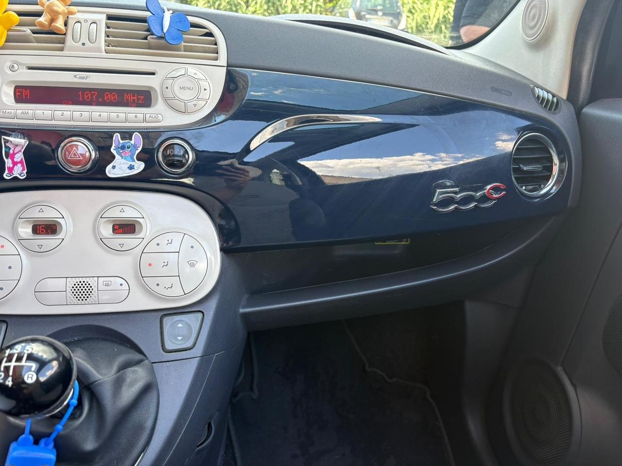 Fiat 500 CABRIO 1.2 Lounge 2010 218.000 KM