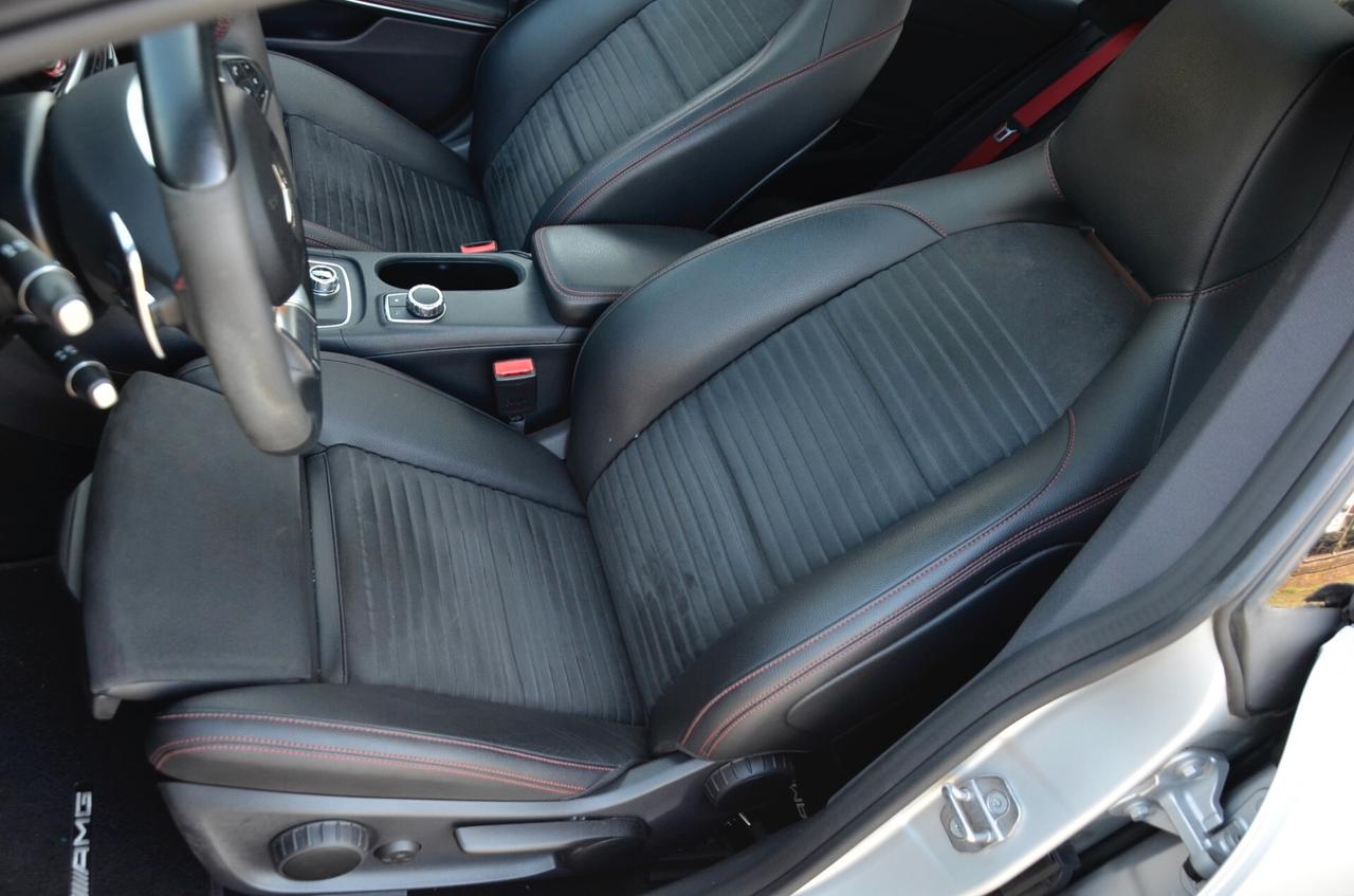 MERCEDES-BENZ CLA AMG 45 4MATIC 381cv AUTO, UFF ITALIANA, EURO 6B, TETTO, NIGHT PACK, SCARICO PERFORMANCE, PERMUTE