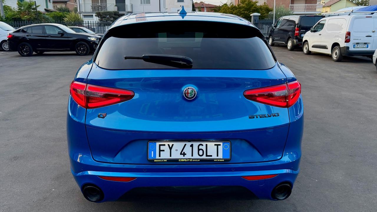 ALFA ROMEO STELVIO Q4 MY20 2.2 VELOCE TURBODIESEL AT8 210 CV - VOLANTE E SEDILI IN PELLE RISCALDABILI, FULL LED
