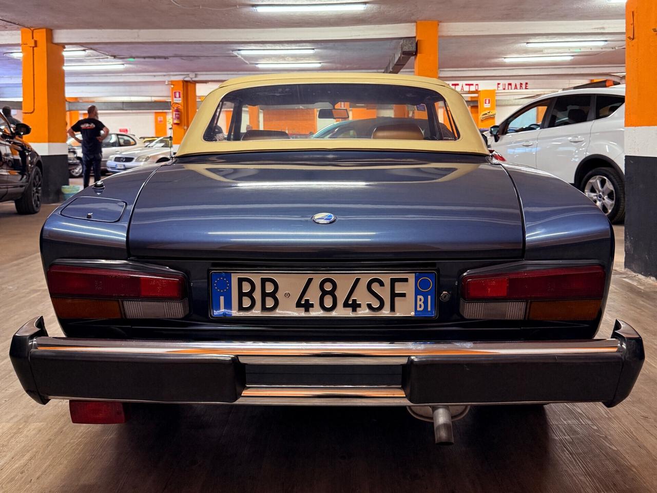 PAZZESCA FIAT 124 SPIDER EUROPA PININFARINA ISCRITTA ASI COME DA VETRINA.
