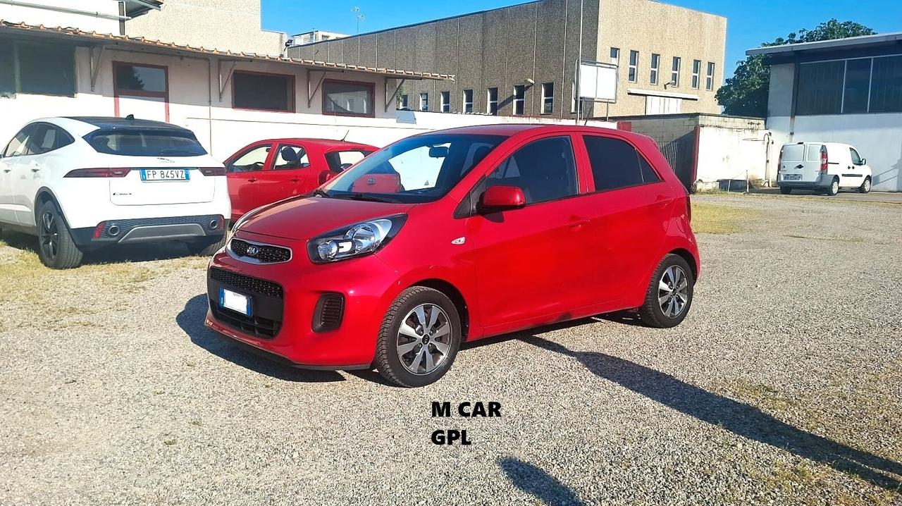Kia Picanto 1.0 12V EcoGPL 5 porte Glam