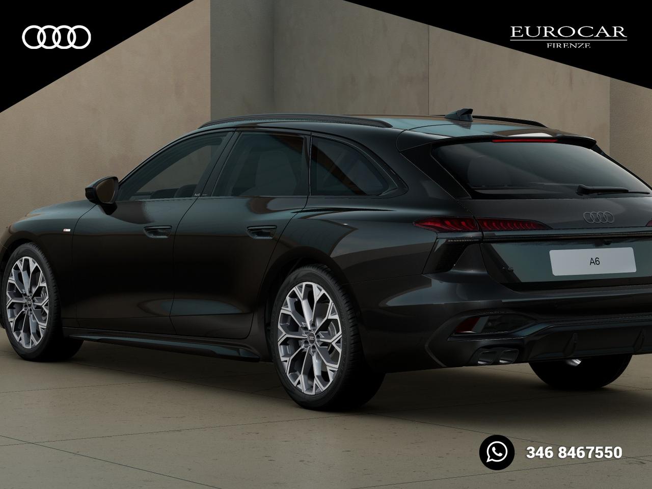 Audi A6 avant 2.0 tdi mhev + s line edition quattro 204cv s-tronic