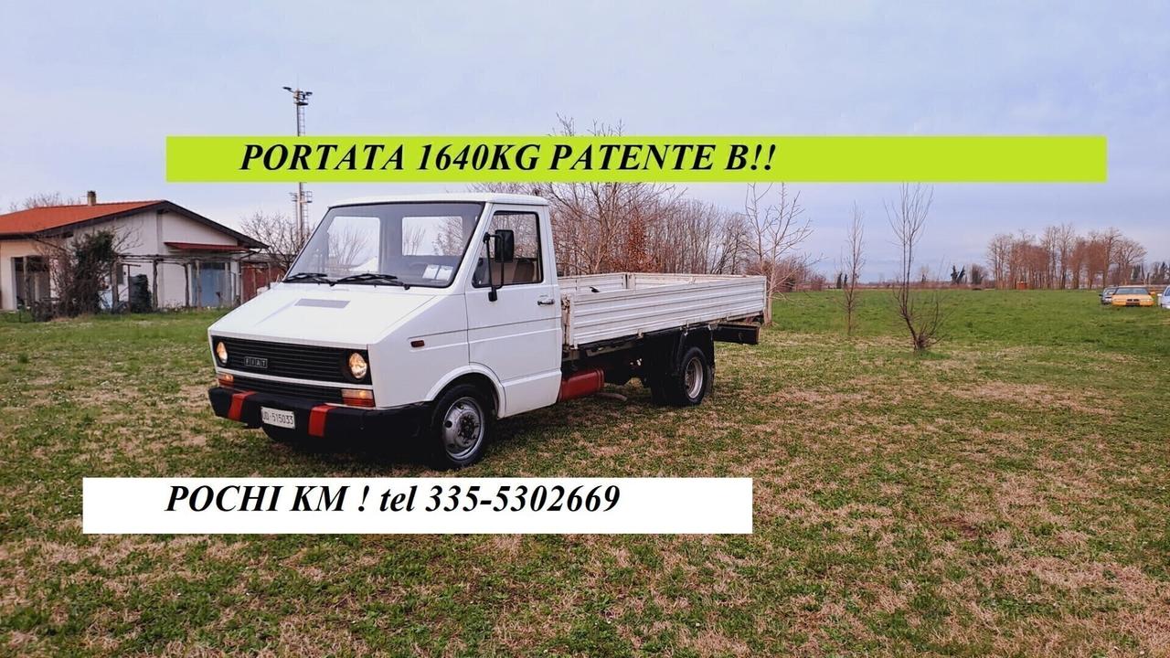 Iveco/fiat 35/8 PORTATA 1640 KG Patente B