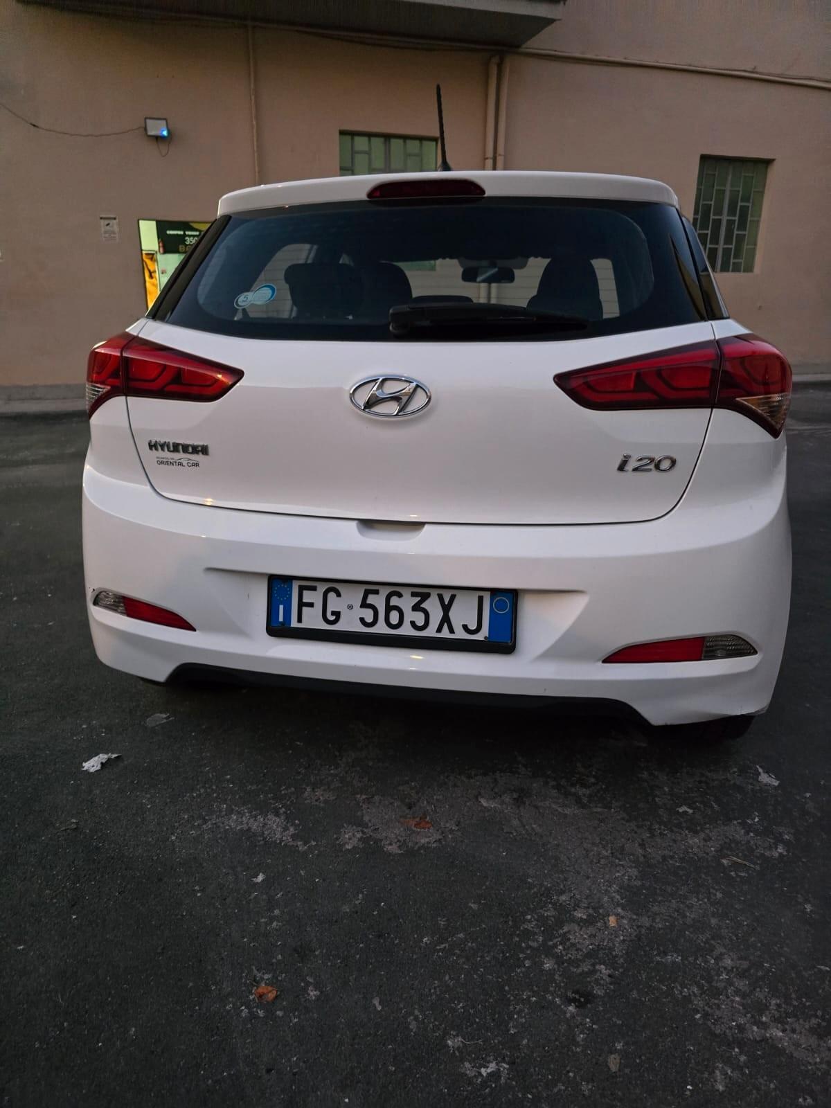 Hyundai i20 1.2 84 CV 5 porte Comfort unico proprietario garanzia 12 mesi accetto permute