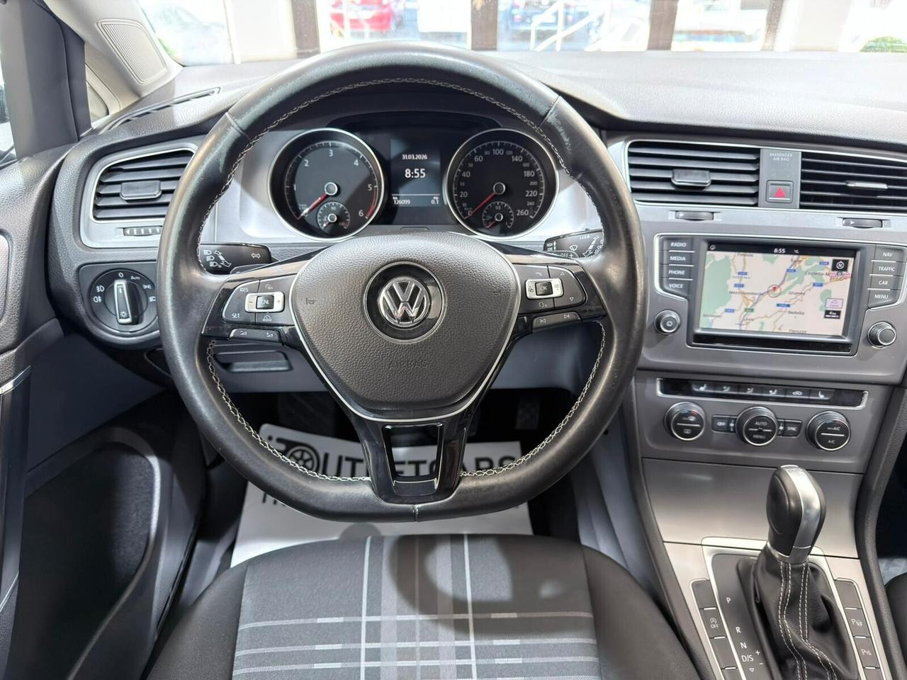 VW GOLF 2.0TDI 150CV DSG LOUNGE - GANCIO TRAINO
