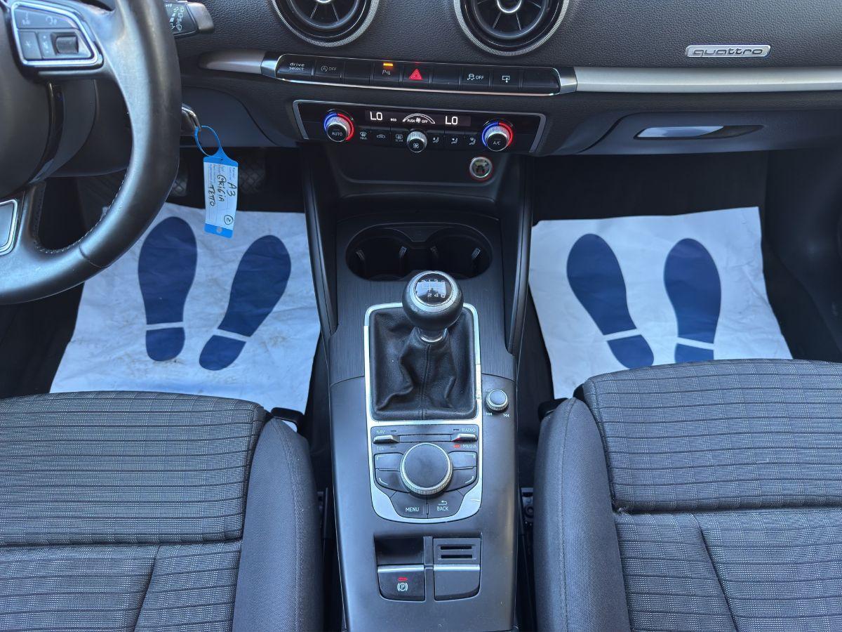 AUDI - A3 Sportback - 2.0 TDI 150 CV quattro S LINE edition TETTO