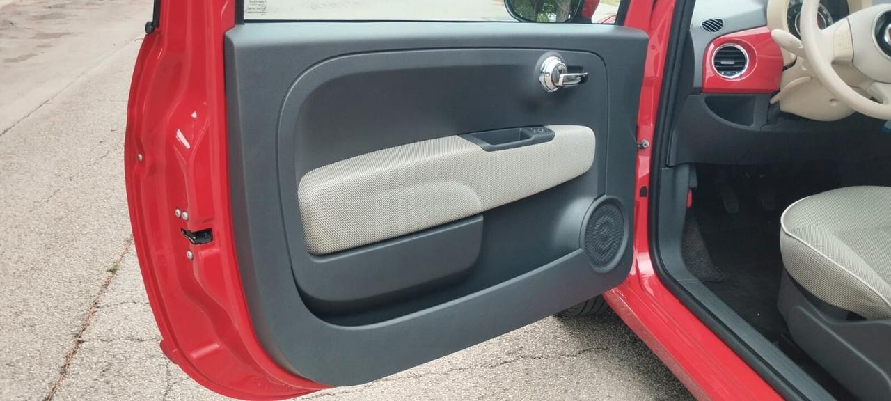 Fiat 500 1.2 12/11 Rosso pastello