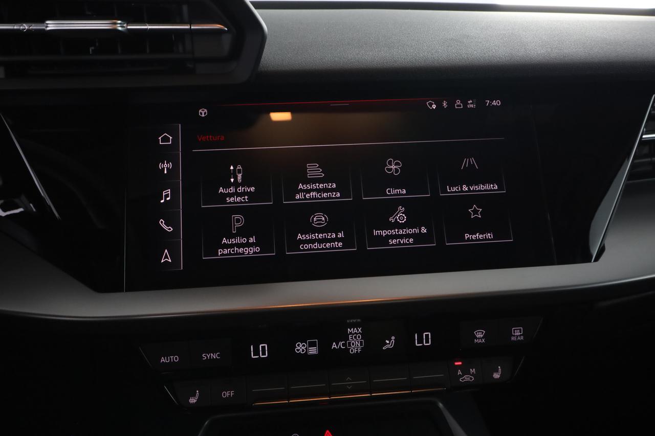 AUDI A3 4ª serie A3 SPB 30 TDI S tronic