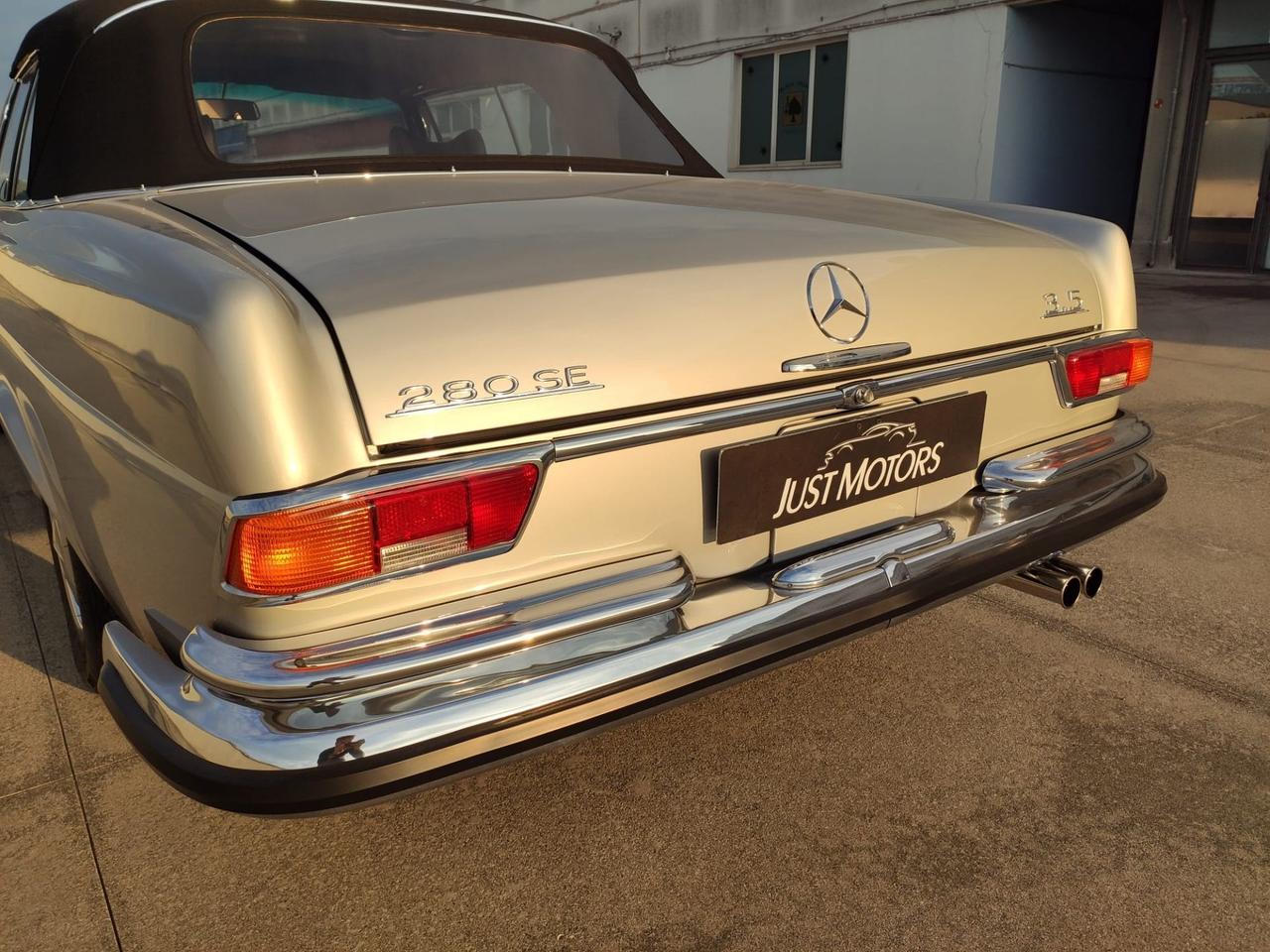 Mercedes-benz 280 SE 3.5 Cabrio Da Concorso