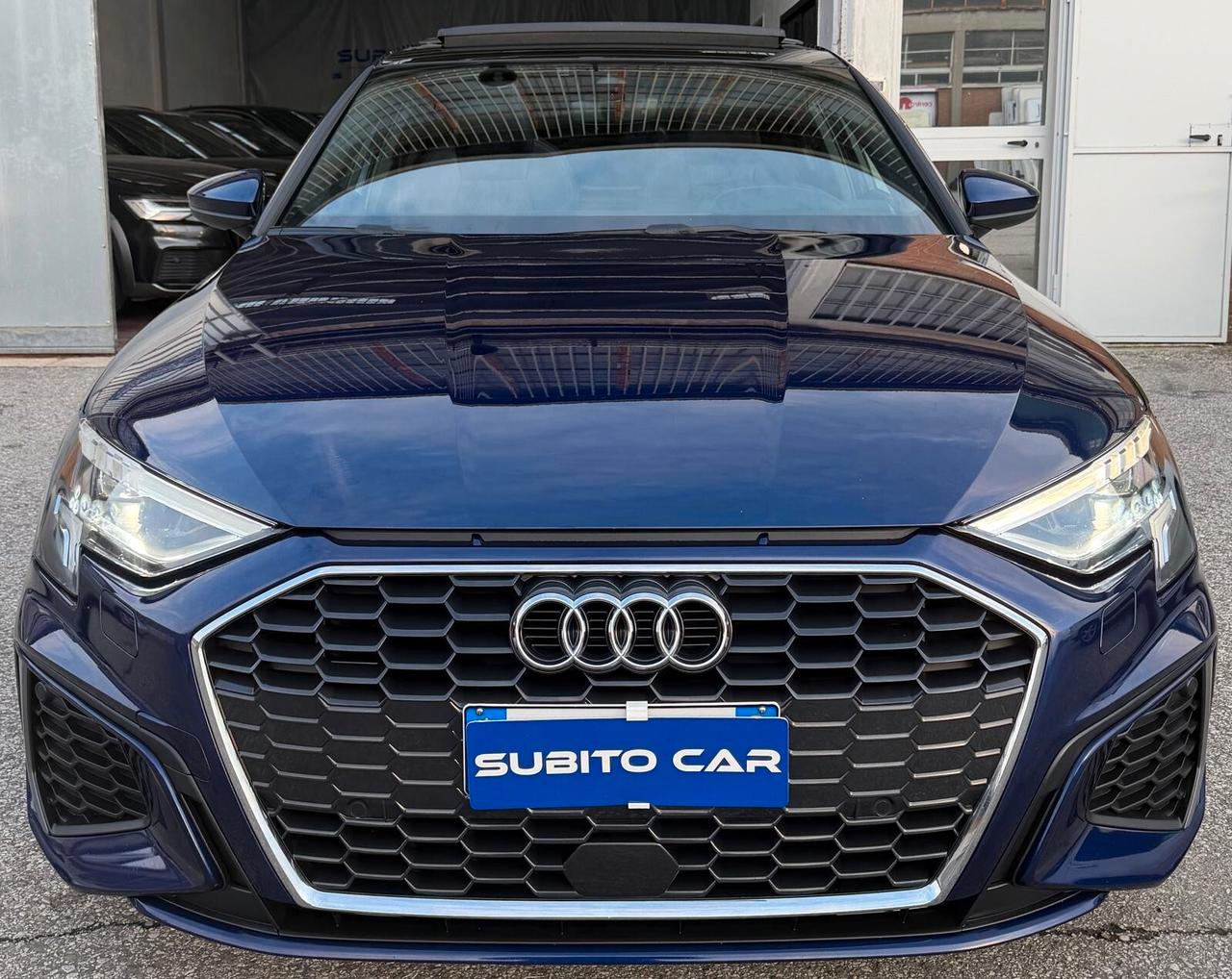 Audi A3 SPB 35 TDI S tronic line edition TETTO APRIBILE INTERNI PELLE E ALCANTARA S-LINE