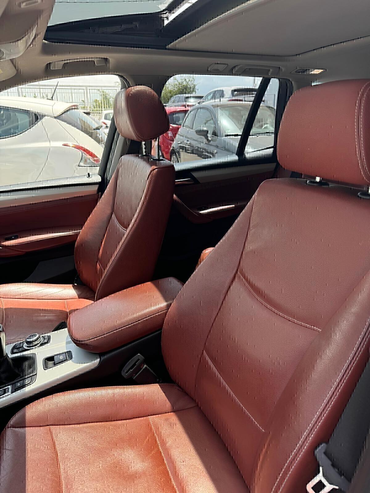 Bmw X3 xDrive20d Futura TETTO APRIBILE PELLE XENO CAMBIO MANUALE