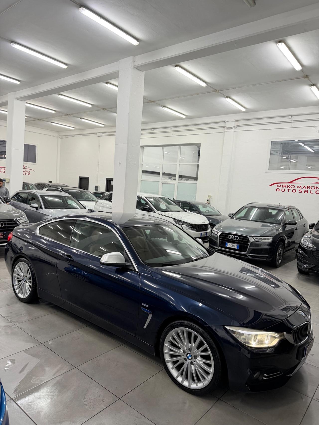 Bmw serie 4 420d Coupé Luxury FINANZIABILE
