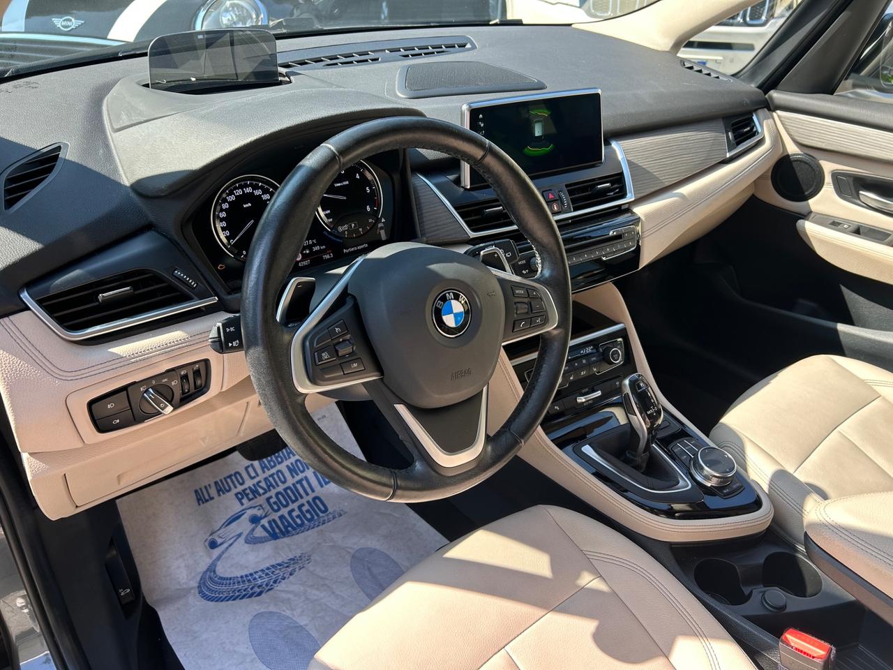 Bmw 218d Gran Tourer Luxury 7p CAMBIO AUT. PROBLEMI
