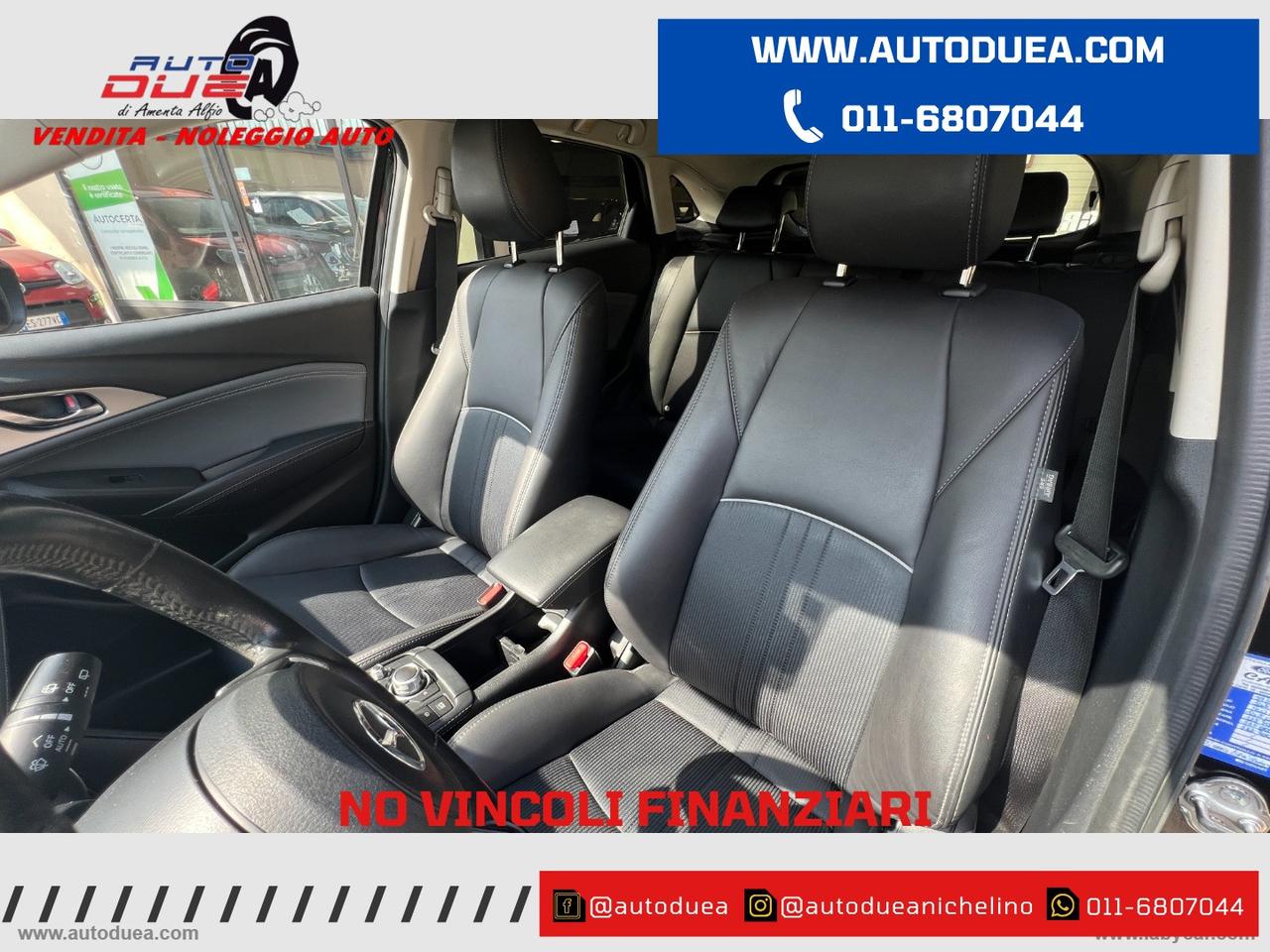 MAZDA CX-3 1.8L Skyactiv-D Exceed NO VINCOLI FINANZIARI