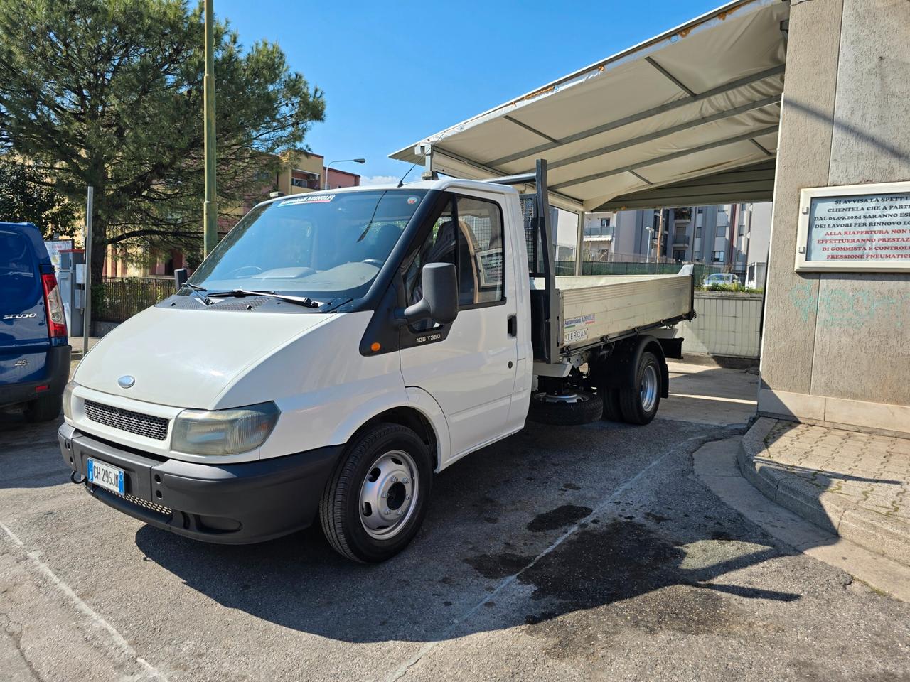 Ford transit 2.4 turbo ribaltabile trilaterale