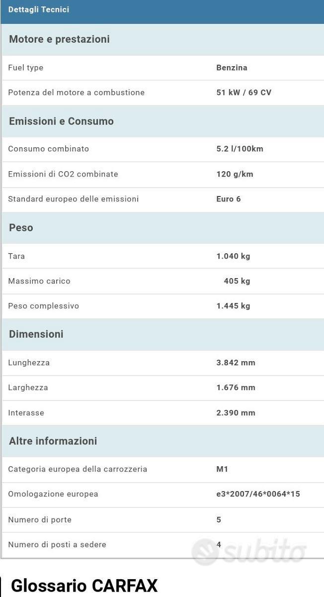 LANCIA YPSILON - 1.2 BENZINA - UNICO PROPRIETARIO