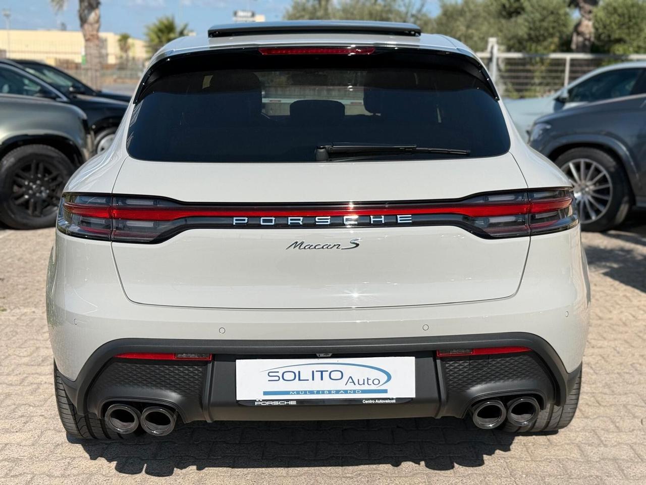 Porsche Macan 2.9 S 381CV pdk Grigio Gesso *Tetto *Scarico Sportivo