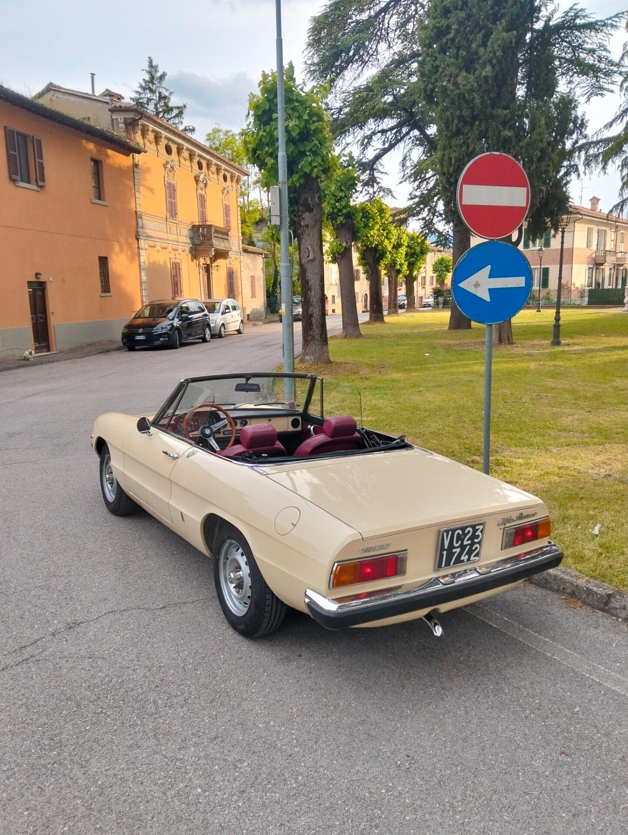 Alfa Romeo Spider 1.3 hard top