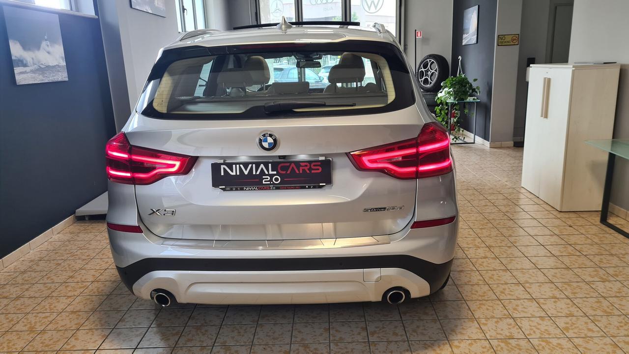 Bmw X3 sDrive 2.0D 150cv TETTO- PELLE- TG. UFF. BMW