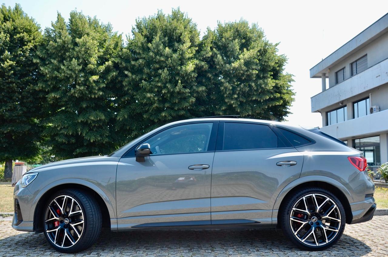 AUDI RSQ3 SPORTBACK 2.5 EDITION 10 YEARS QUATTRO 400cv S-TRONIC, BOLLO E SUPER 4/27, SERVICE AUDI, CARBOCERAMICA, TETTO, SEDILI CARBONIO, MATRIX, HI-FI SONOS, PERMUTE