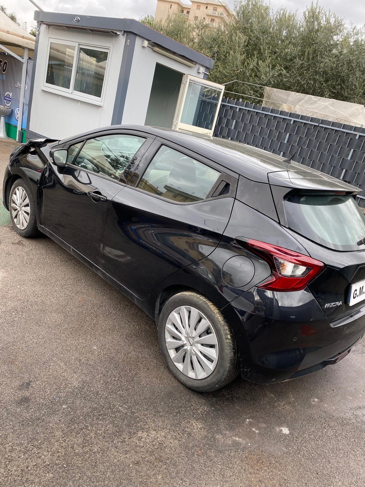 Nissan Micra 2023 GPL 40.000 KM SINISTRATA