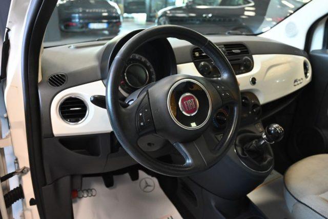 FIAT 500 1.2 LOUNGE TETTO SENSORI TEL 15"CLIMA MP3 VOL.MULT