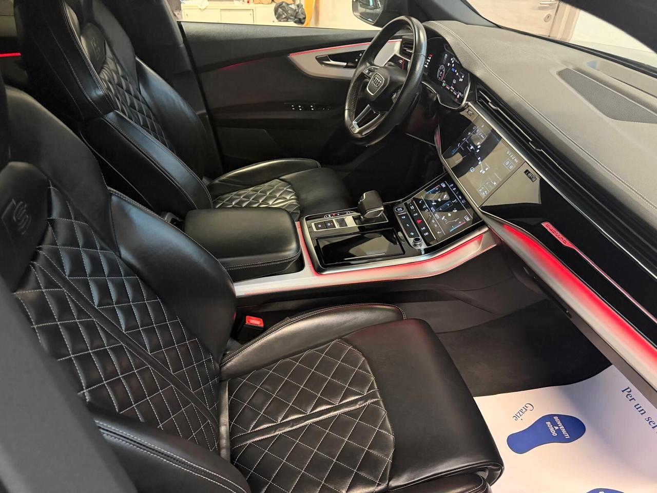Audi Q8 50 TDI 286 CV quattro tiptronic Sport S-LINE PLUS FARI MATRIX INTERNI IN PELLE NAPPA E BLACK PACK