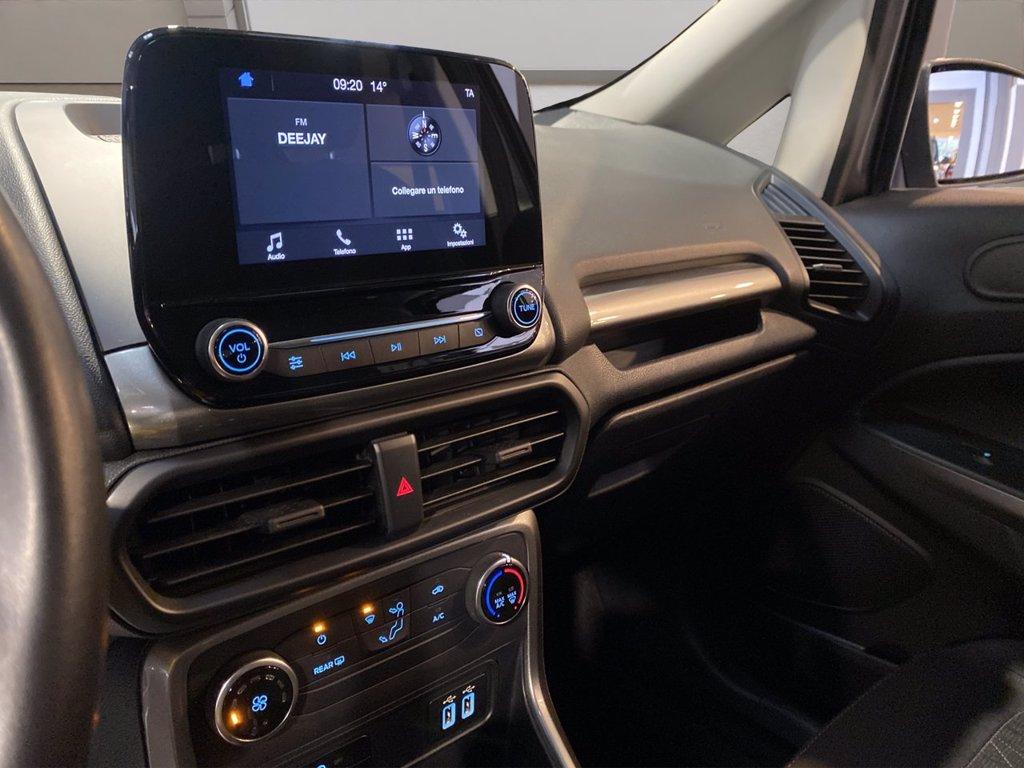 FORD EcoSport 1.5 tdci Plus s&s 100cv my18 del 2018