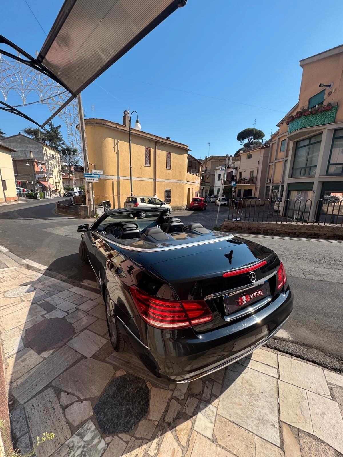 Mercedes-benz E 350 d Cabrio Automatic Premium 252 cv, SERVICE MB, FULL OPT, DA VETRINA, RARA