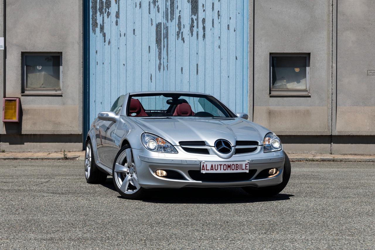 Mercedes-benz SLK 7G-Tronic V6* Pelle rossa* Airscarf* Xenon* CRS a Libretto