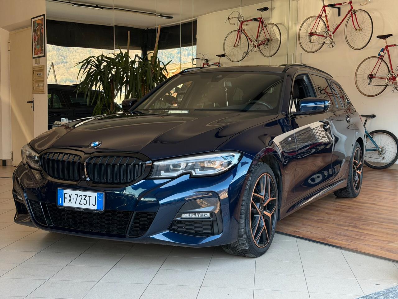 BMW 330d 3.0cc 265Cv Touring xdrive Msport auto gancio traino