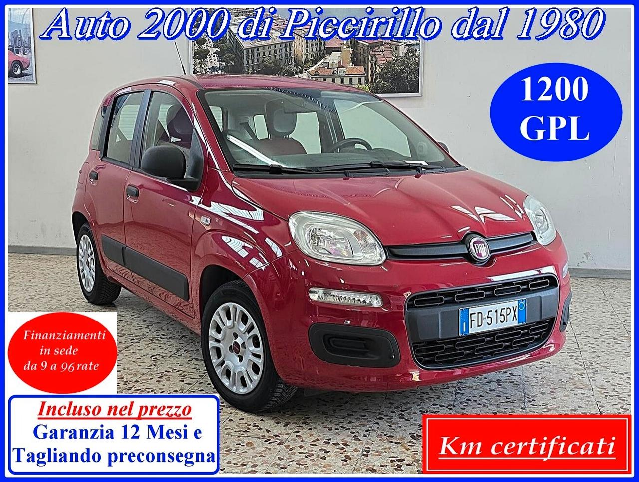 Fiat Panda 1200 con GPL Garanzia 12 mesi inclusa