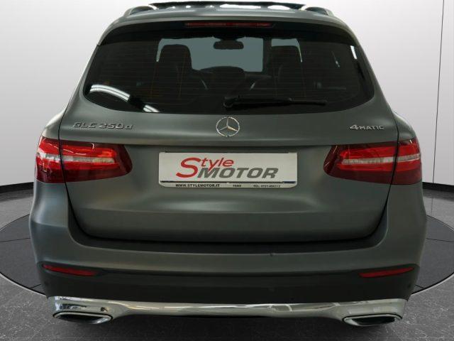 MERCEDES-BENZ GLC 250 d 4Matic Sport Grigio Opaco Uniprop. Tagliandata