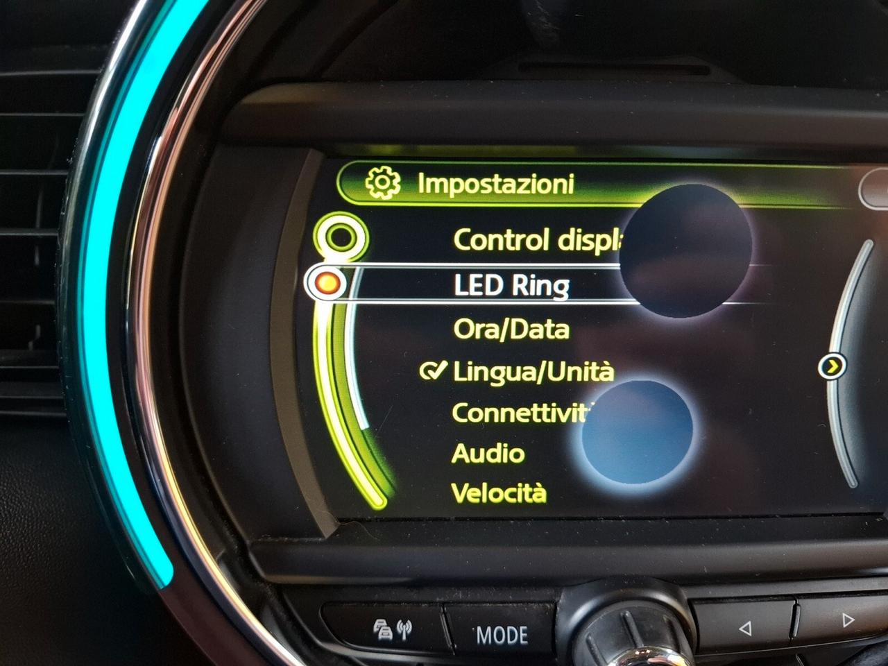 Mini 1.2 One Boost 75cv vetri privacy