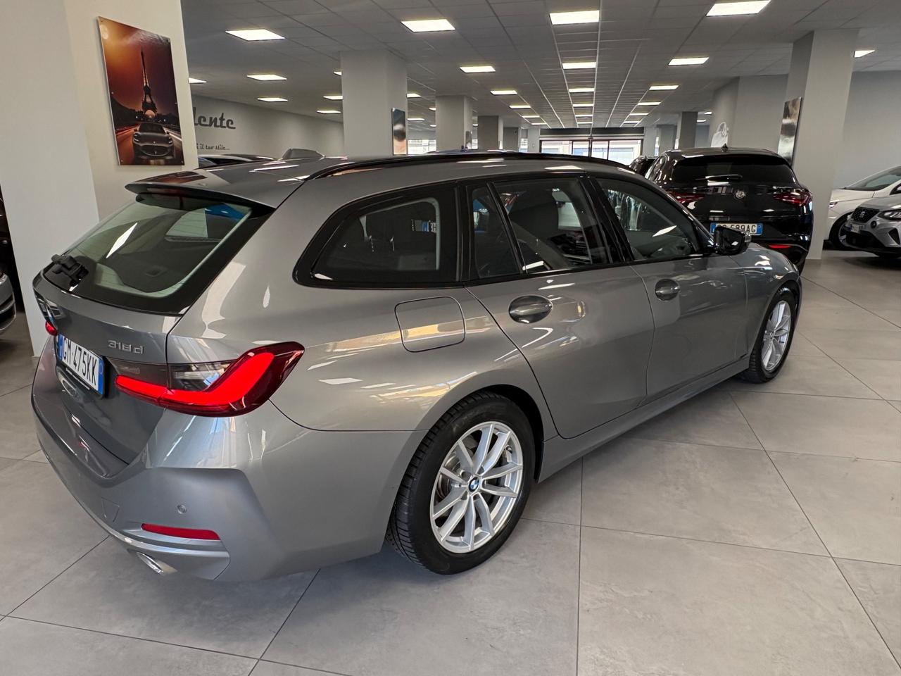 Bmw 318d 48V Touring 2.0 150cv 2022 km 98000